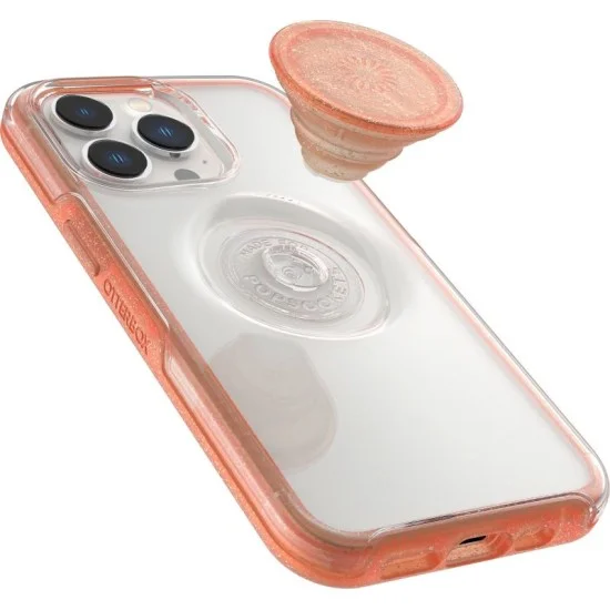 Otterbox Iphone 13 Pro Otter+Pop Symmetry Clear Case - Clear Coral